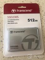 img 2 attached to 💽 Silver Transcend 512GB SATA III 6Gb/s SSD230S 2.5” Solid State Drive (TS512GSSD230S) review by Riko Long ᠌