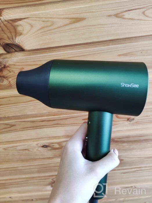 img 2 attached to Xiaomi Showsee Hair Dryer A5, green review by Aneta Ania ubertowsk ᠌