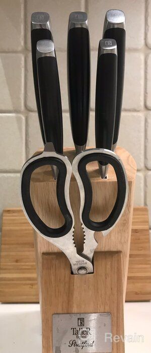 img 2 attached to 🔪 Tall Stratford Knife Set with Scissors and Stand review by Adam Domaski ᠌