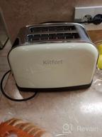 img 1 attached to Toaster Kitfort KT-2014-6, graphite review by Ewa Woydyllo ᠌