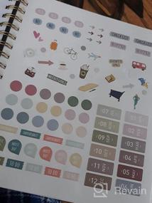 img 5 attached to 2023 Hardcover Planner - 12 Month Agenda W/ Stickers, Tabs & Laminated Dividers For Women | Jan-Dec