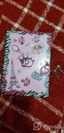 img 1 attached to Pink Paris Journal For Tween Girl: SMITCO Locking Diary With Rhinestone Heart Lock - Cute Diaries With Lock For Girls And Kids Ages 8-12 - Perfect Journaling Gift For Girls review by Alex Tilden