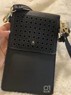 img 1 attached to PU Leather Crossbody Bag For Women - Lightweight Small Cell Phone Purse With Mini Pouch, Best Gift Idea By AnsTOP review by Jen Wilson