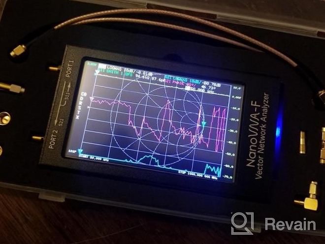 img 1 attached to Upgraded NanoVNA-F V2 Vector Network Analyzer 50KHz-3000MHz HF VHF UHF VNA Antenna Analyzer 4.3 Inch With 5000MA-H,Measuring S-Parameter Voltage SWR, Phase, Delay, Smith Chart review by Brandon Reynolds