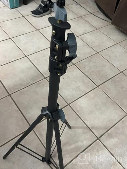 img 1 attached to Aureday Heavy Duty Adjustable Backdrop Stand With 6 Clamps And 4 Crossbars - Perfect For Weddings, Parties, And Photoshoots! review by Joe Merculief
