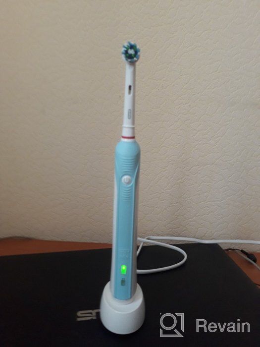 img 2 attached to Electric toothbrush Oral-B Professional Care 500, white-blue review by Agata Sikora ᠌