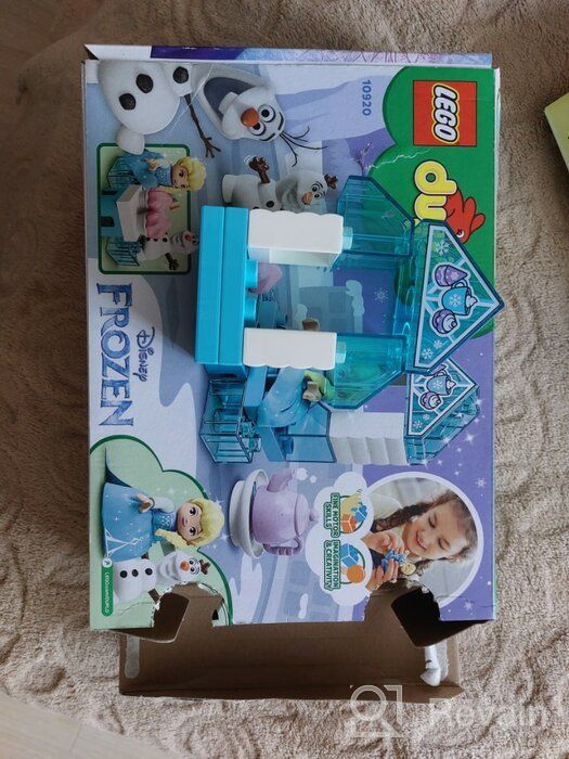 img 2 attached to 🧊 LEGO DUPLO Disney Frozen Toy - Elsa and Olaf's Tea Party 10920: Perfect Disney Frozen Gift for Kids and Toddlers, Includes 17 Pieces review by Aneta Ogrodniczek ᠌