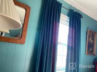 img 1 attached to 2-Panel Grey Velvet Curtains For Living Room, Rod Pocket Luxurious Soft Drapes With Privacy Protection & Soundproof Thermal Insulation, W52 X L72 Inches review by Vinay Kolluri