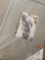 картинка 1 прикреплена к отзыву Фотоальбом из премиальной натуральной кожи - 300 карманов для фотографий размером 10х15 см - идеально подходит для семейных, свадебных, годовщин, детских и вакационных воспоминаний - три кармана на странице - фиолетовый. от Lisa Adams