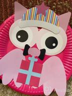 img 1 attached to DIY Paper Plate Craft Kit For Kids Ages 3-8 - Toddler Art Project Activity Gift For Girls Boys Birthday Party Favor Christmas Children Toy review by Christa Baldwin