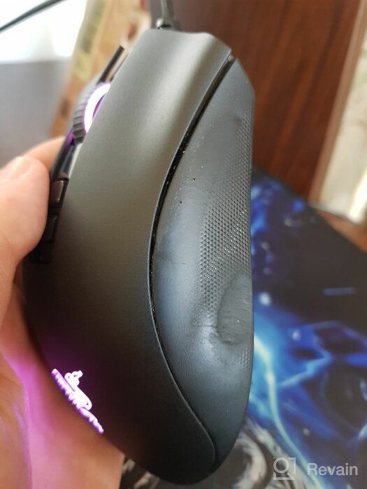 img 2 attached to Improved Razer DeathAdder V2 Gaming Mouse: Advanced 20K DPI Optical Sensor - Fastest Gaming Mouse Switch 🖱️ - Vibrant Chroma RGB Lighting - 8 Customizable Buttons - Enhanced Rubberized Side Grips - Sleek Classic Black review by Agung Rusindarto ᠌