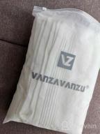 img 1 attached to Soft & Absorbent Hand Towels For Bathroom, Spa, Hotel, Salon - 100% Ring Spun Cotton And Durable - Special Sized 13" X 29" - Off White Color - Pack Of 6 By VANZAVANZU review by Rebecca Silinskaia