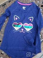 img 1 attached to Girls' Clothing: Spotted Zebra 👧 Toddler Long Sleeve Tops, Tees & Blouses review by Kristin Lee