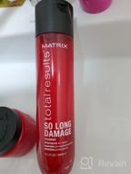 img 1 attached to Revive & Strengthen Damaged Hair with MATRIX Total Results So Long Damage Shampoo review by Ada Strzelczyk ᠌