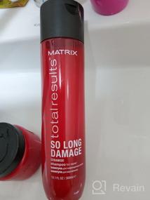 img 5 attached to Восстановление и укрепление поврежденных волос с помощью шампуня MATRIX Total Results So Long Damage.