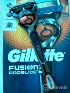 img 1 attached to Gillette Fusion5 ProGlide Men's Razor, 1 Cassette, 5 Carbon Blades, FlexBall Technology, Trimmer review by Indal Mandal ᠌