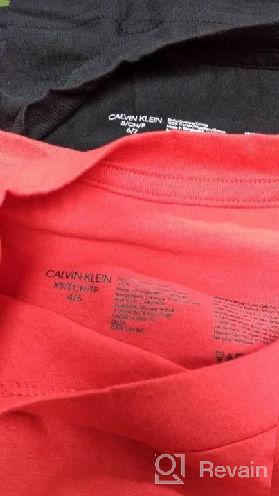 img 1 attached to Calvin Klein Classic Crewneck Boys' Clothing: Tops, Tees, and Shirts review by Rafael Calderon