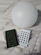 img 1 attached to LOFTEK Rechargeable Pool Light Ball: 20-Inch Waterproof RGB LED Ball With Remote Control For Nursery, Garden And Pool. 16 Color Options For Perfect Mood Lighting And Decoration. review by Jeremy Marshall