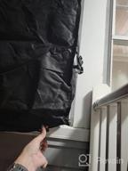 img 1 attached to Heavy Duty Waterproof Aozzy Air Conditioner Cover For Outdoor Window Units With Adjustable Straps - 17" W X 12" D X 13" H Inches review by Andre Arias