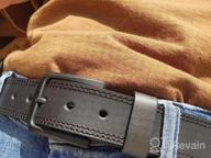 img 1 attached to Upgrade Your Style With Kolossus: Top Grain Leather Men'S Belts review by Steven Murray
