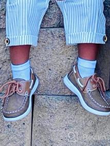 img 7 attached to 👟 Замшевые туфли для мальчиков младшего возраста CoXist коричневого цвета