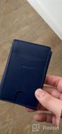 img 1 attached to Men's Minimalist Bifold Wallet - Genuine Leather, RFID Blocking, Stylish Accessories review by Michael Hawkins