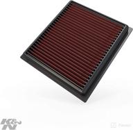 🚗 k&n engine air filter for 2014-2019 jeep/fiat l4 1.4/1.6/2.4 l (compass, renegade, 500x) - high performance, premium quality, washable and compatible - 33-5034 логотип