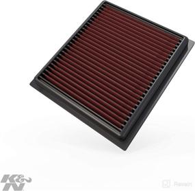 img 4 attached to 🚗 K&N Engine Air Filter for 2014-2019 Jeep/Fiat L4 1.4/1.6/2.4 L (Compass, Renegade, 500x) - High Performance, Premium Quality, Washable and Compatible - 33-5034