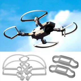 img 4 attached to 4PCS Propeller Protector Guard For DJI Mini 2 Mavic Mini 1 SE - Quick Release, Bumper Fens Blade Holder Mount Protective Accessory By HeiyRC