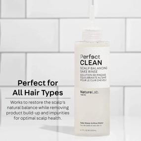 img 1 attached to NatureLab Tokyo Perfect Clean Scalp Balancing Sake Rinse: Removing Product Build-Up And Impurities For Optimal Scalp Health 7 FL OZ / 200 ML