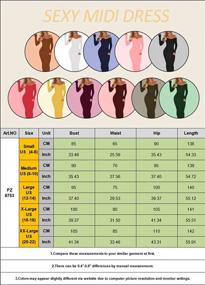 img 2 attached to PerZeal Women's Seductive Off Shoulder Long Sleeve Bodycon Sweater Dress - Slim Knit Ribbed Design