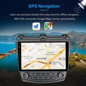 img 2 attached to For 2003-07 Honda Accord Radio Replacement,Built-In Carplay&Android Auto Android 10.1 2G RAM 32G ROM Bluetooth Support Backup Camera/NOT FIT Single Zone AC