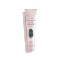 thefacesho jeju volcanic lava impurity removing gel scrub, k-beauty logo