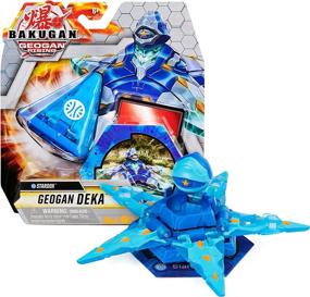 img 4 attached to Bakugan Geogan Deka Stardox: Exceptional Jumbo Collectible Transforming Figure For Boys