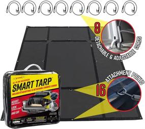 img 3 attached to Spider Waterproof Smart Tarp Adjustable