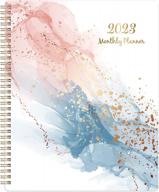 2023 monthly planner - monthly planner 2023, 12-monthly planner from january 2023- december 2023, 8.75'' x 11'', 2023 planner with tabs, inner pocket logo
