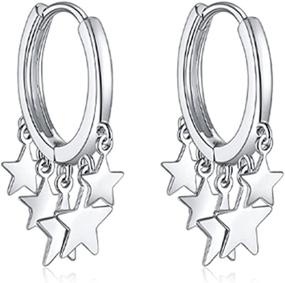 img 4 attached to 💎 SLUYNZ Sterling Silver Earrings for Girls - Girls' Silver Jewelry