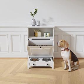 img 2 attached to Pet Feeder And Litter Box Station By Roomfitters: A Space-Saving Solution