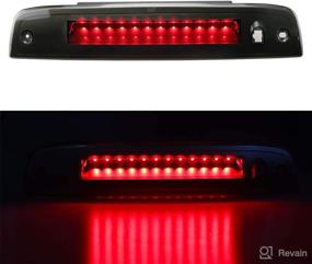 img 3 attached to 🚘 2003 - 2016 Ford Expedition Lincoln Navigator LED Bar 3rd Third Tail Brake Light Rear Lamp - Chrome Housing Smoke Lens