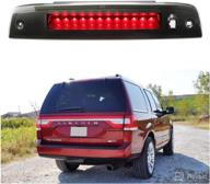 🚘 2003 - 2016 ford expedition lincoln navigator led bar 3rd third tail brake light rear lamp - chrome housing smoke lens логотип