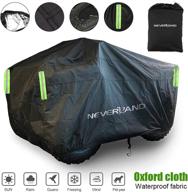 🏍️ neverland atv cover 300d oxford cloth for polaris sportsman yamaha grizzly honda kawasaki - waterproof, reflective, and secure with straps - ideal for storage and protection логотип