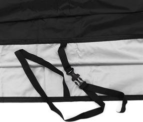 img 1 attached to 🏍️ NEVERLAND ATV Cover 300D Oxford Cloth for Polaris Sportsman Yamaha Grizzly Honda Kawasaki - Waterproof, Reflective, and Secure with Straps - Ideal for Storage and Protection