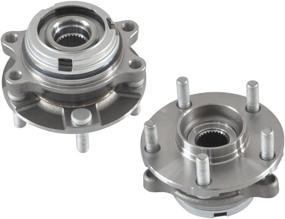 img 4 attached to DRIVESTAR 513294 Front Wheel Hub & Bearing Assembly for Nissan Altima 2013-2007 - Fits S Coupe & L4 2.5L Models - Pair - ABS Brakes Compatible