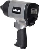 aircat 1777 3/4" twin hammer impact wrench 1600 ft-lbs refined design logo