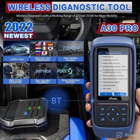 img 3 attached to 💻 XTOOL A30 PRO BT Diagnostic Tool 2022 - Bi-Directional Control, ABS Bleed, OE-Full Systems Diagnostic, 15+ Services, Key Programming, Injector Coding, Transmission, WiFi Free Update