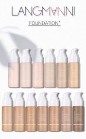 img 3 attached to Langmanni Makeup Foundation Liquid Natural Concealer Brighten Skin Color Waterproof Sweatproof Cosmetic Concealer (#08 Warm Sand)