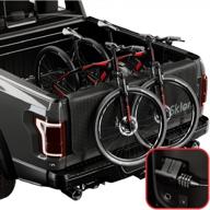 safely transport up to 5 mountain bikes with sklon tailgate bike pad and anti-theft locking system for full and mid-size pickup trucks - black honeycomb (small-mid-size pickup models) логотип
