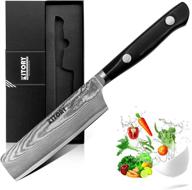 slice and dice like a pro with kitory's 6.5 inch vg10 damascus nakiri knife - perfect for home and professional use! logo