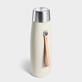 img 2 attached to Experience Crystal-Clear Hydration With Livana'S HydraGlow SilkSip™ Insulated Water Bottle (Stone, 16 Oz.)