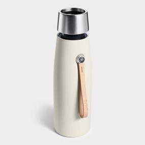 img 1 attached to Experience Crystal-Clear Hydration With Livana'S HydraGlow SilkSip™ Insulated Water Bottle (Stone, 16 Oz.)